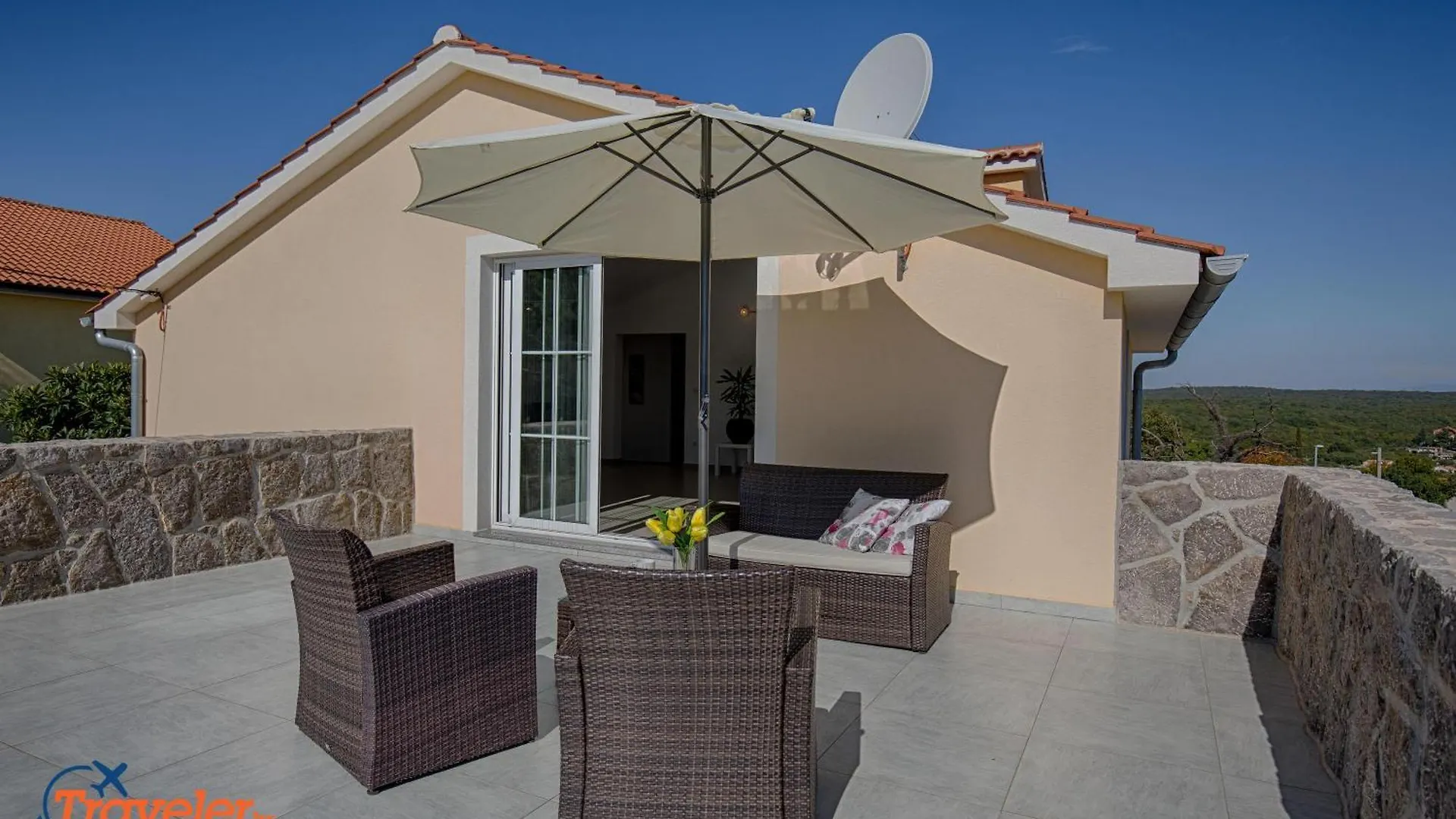 Luxury And Modern Villa With Pool Near Beach By Traveler Tourist Agency Krk - Id 2138 Vrh  0*, Vrh (Krk) Croacia